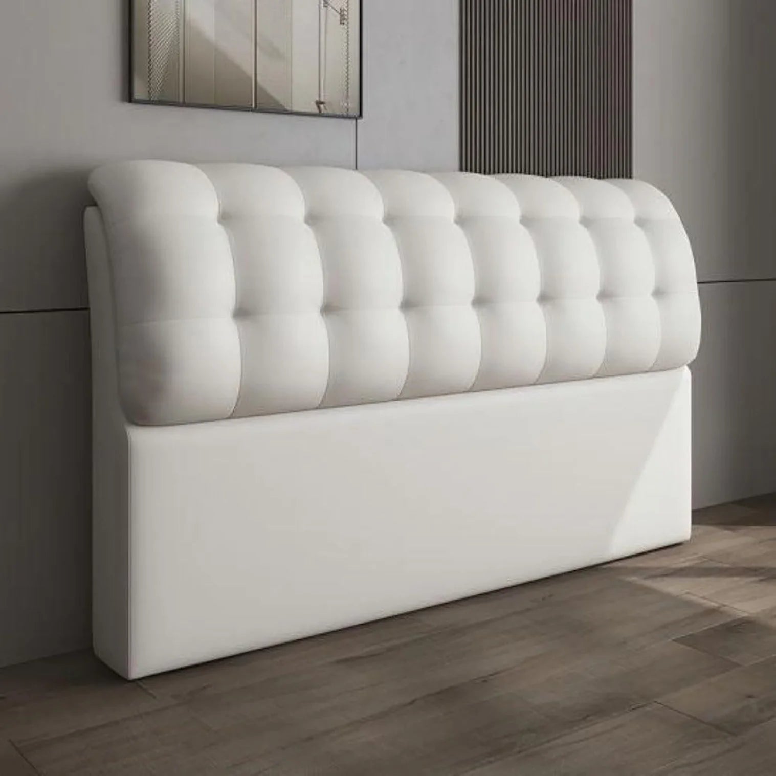 London Luxury Upholstered Bed in Leatherette