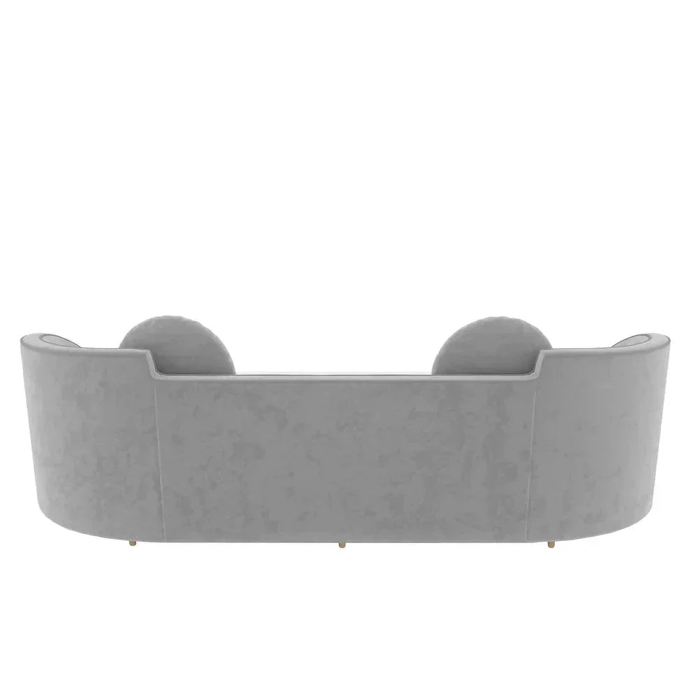 Perfecto Luxury Modern Suede Sofa Set