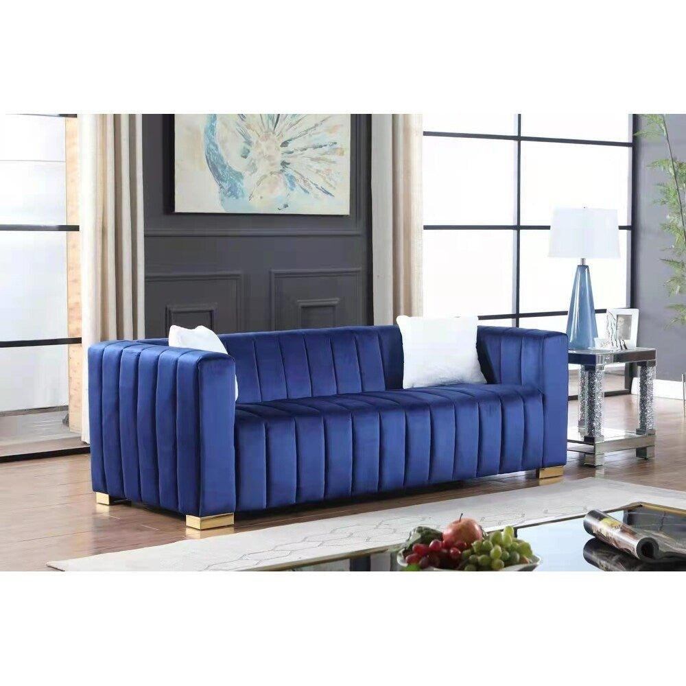 Proline Sofa Set with SS Legs - Oak Inside