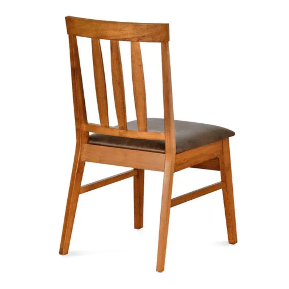 Jackie 4 Seater Dining Table in Honey Oak Color - Oak Inside