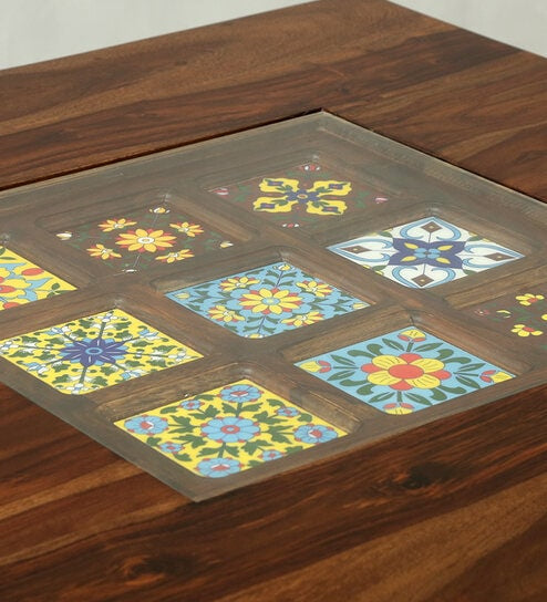 Unicorn 4 Seater Dining Table in Natural Color - Oak Inside