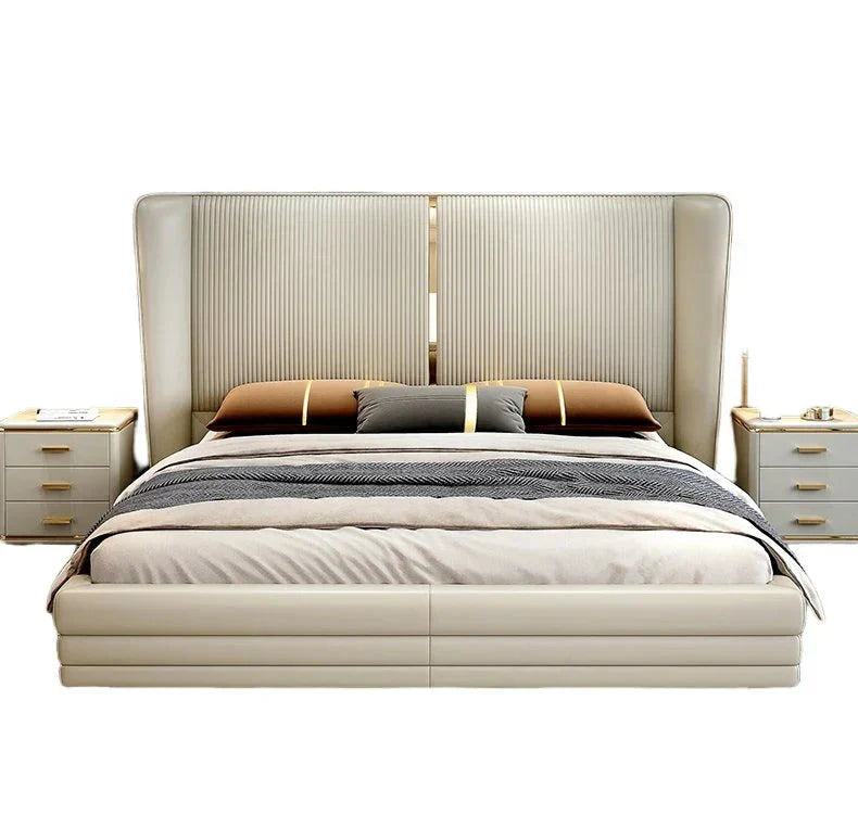 Vitara Luxury Upholstered Bed in Leatherette