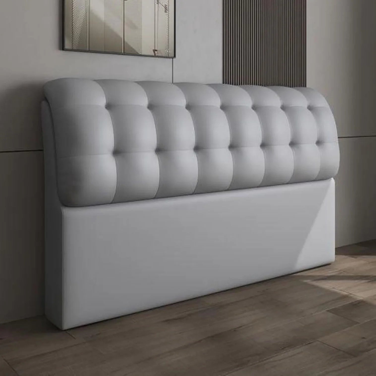 London Luxury Upholstered Bed in Leatherette