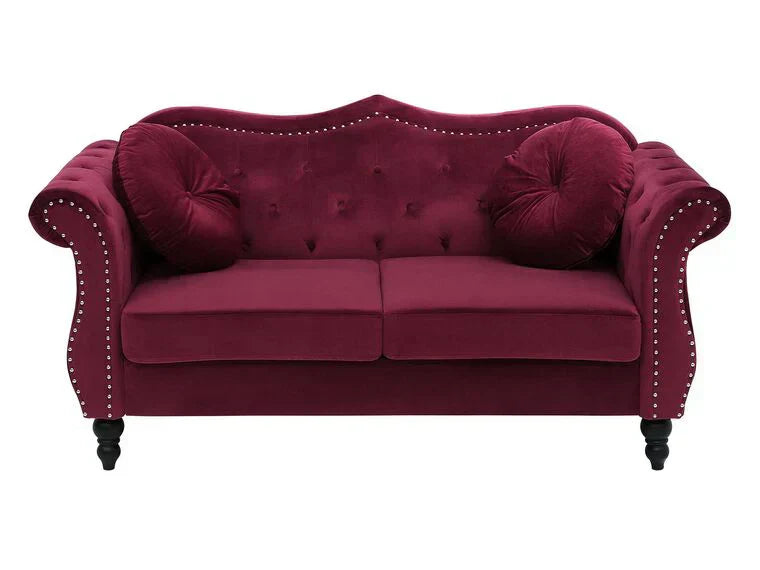 Wills Luxury Chesterfield Sofa Set in Suede