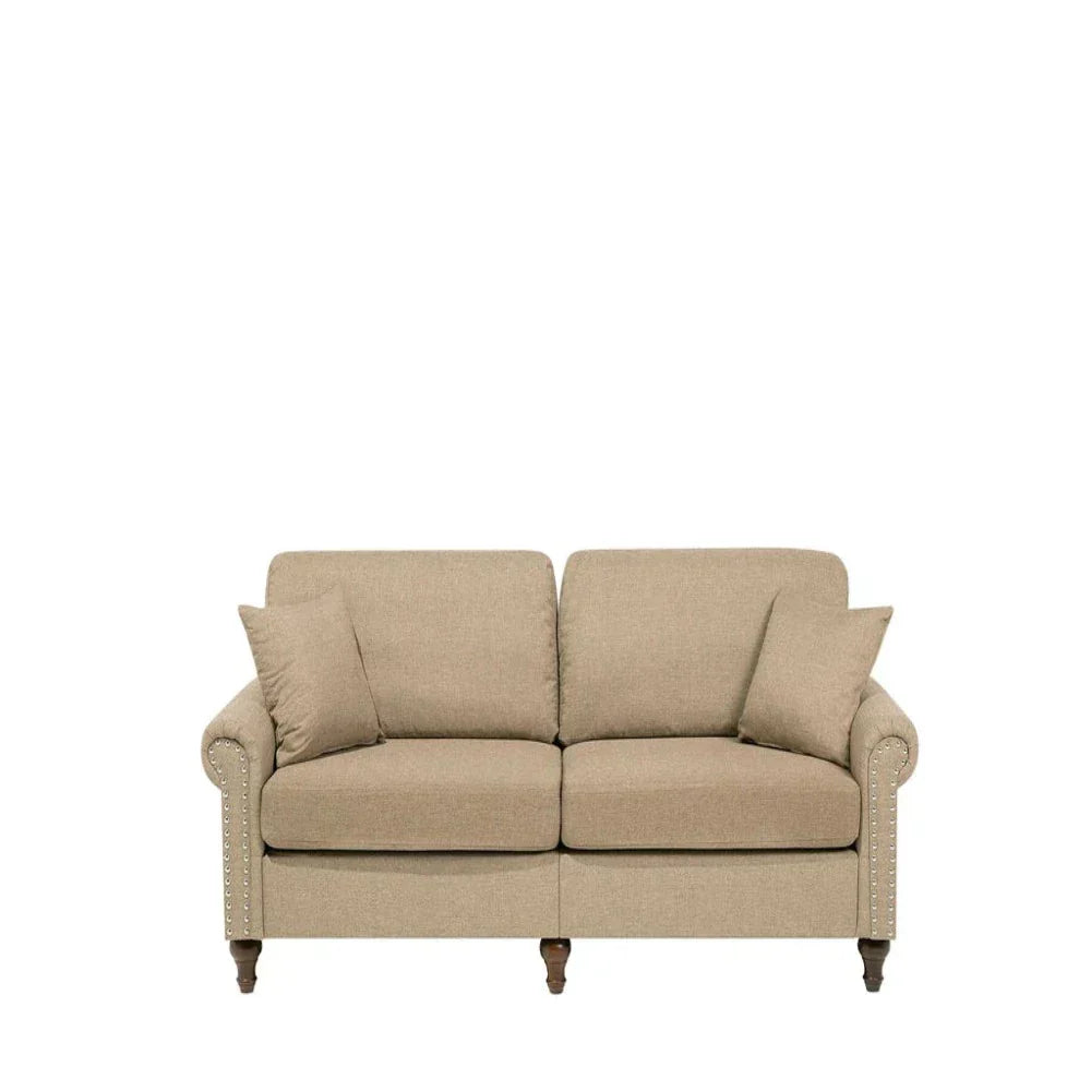 Maxo Straight Line Sofa Set in Cotton