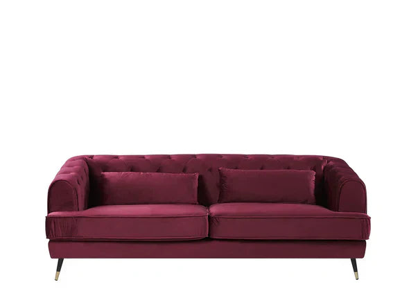 Sletta Luxury Chesterfield Sofa Set in Suede