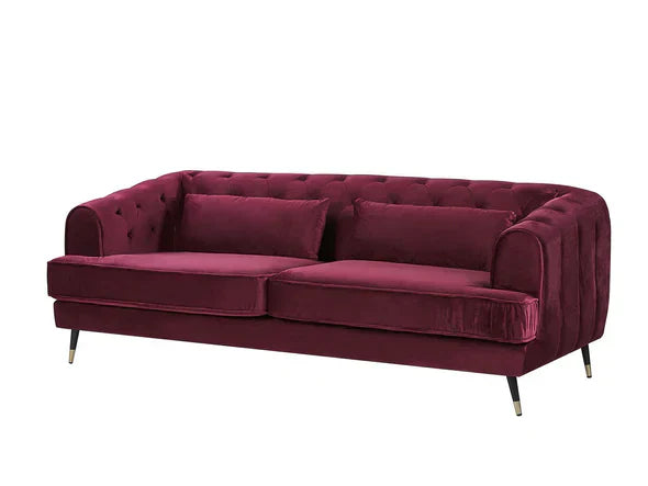 Sletta Luxury Chesterfield Sofa Set in Suede