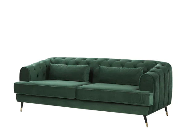Sletta Luxury Chesterfield Sofa Set in Suede