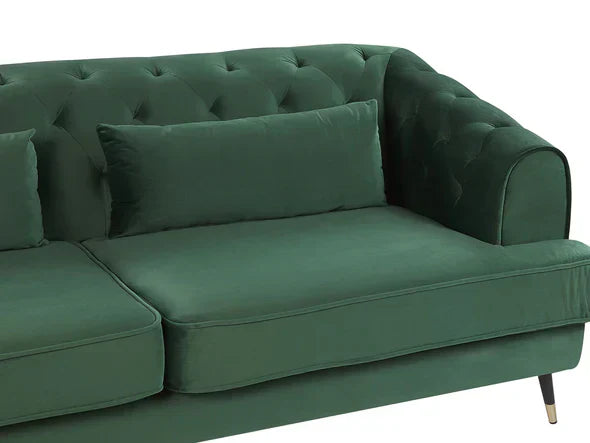 Sletta Luxury Chesterfield Sofa Set in Suede