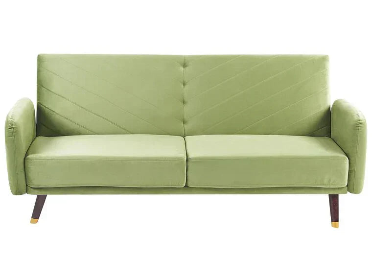 Uniline Luxury Mid-Century Sofa In Suede