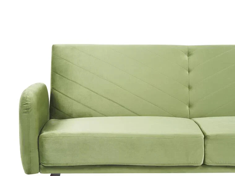 Uniline Luxury Mid-Century Sofa In Suede